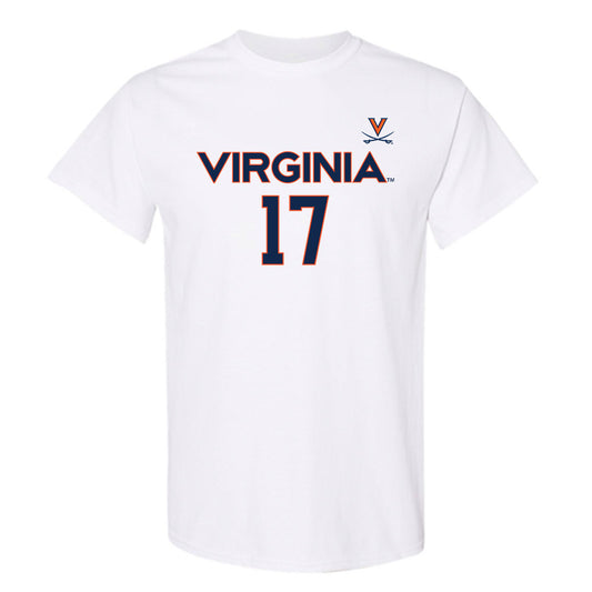 Virginia - NCAA Men's Basketball : Johann Grunloh - Replica Shersey T-Shirt-0
