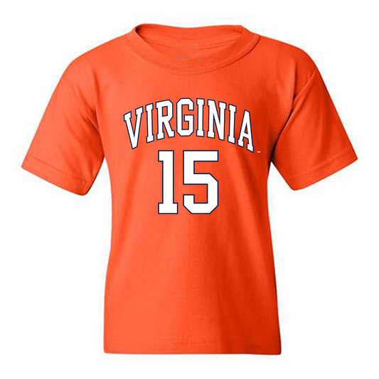 Virginia - NCAA Men's Lacrosse : Hudson Hausmann - Replica Shersey Youth T-Shirt-0