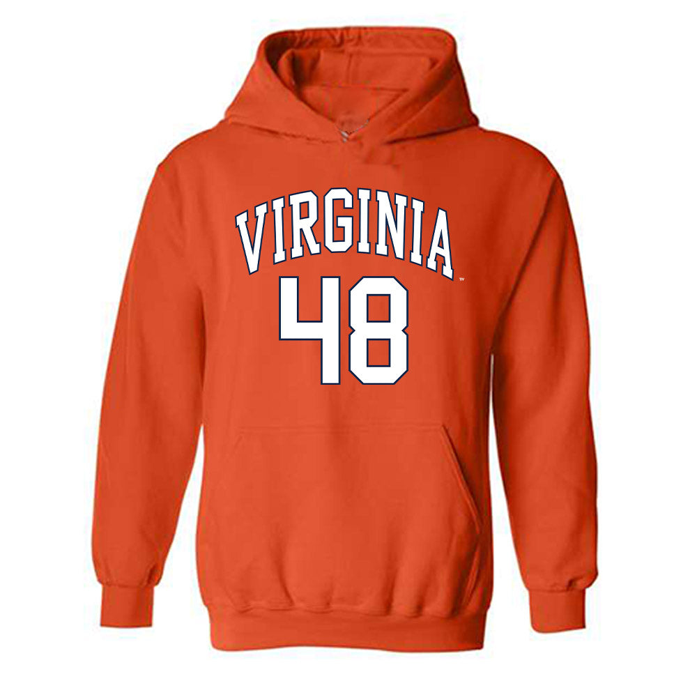 Virginia - NCAA Men's Lacrosse : John "Reese" Stepanian - Replica Shersey Hooded Sweatshirt-0