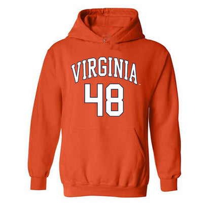 Virginia - NCAA Men's Lacrosse : John "Reese" Stepanian - Replica Shersey Hooded Sweatshirt-0