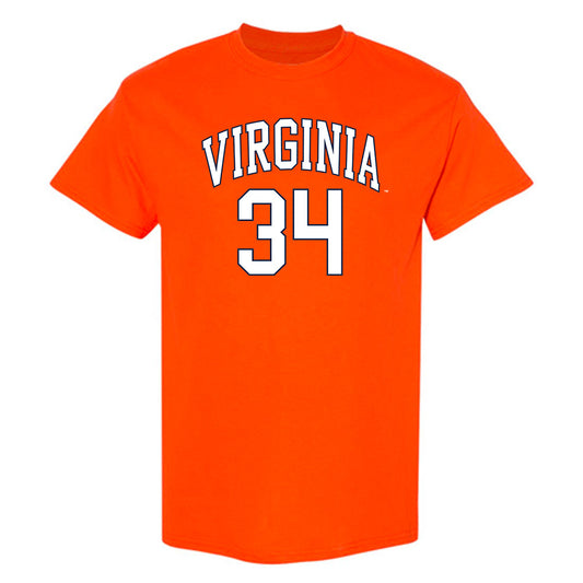 Virginia - NCAA Men's Lacrosse : Charlie Halpert - Replica Shersey T-Shirt-0