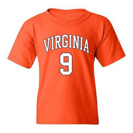 Virginia - NCAA Men's Lacrosse : McCabe Millon - Replica Shersey Youth T-Shirt-0
