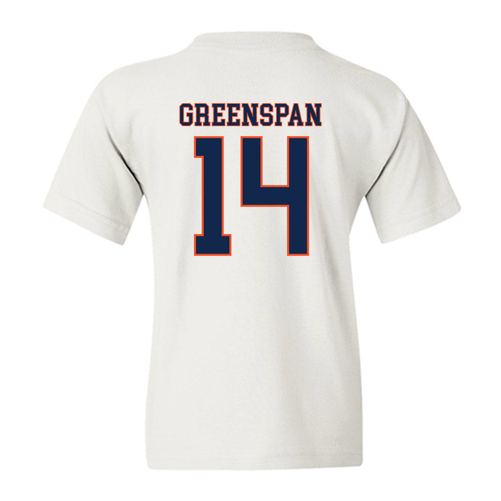 Virginia - NCAA Men's Lacrosse : Andrew Greenspan - Replica Shersey Youth T-Shirt-1
