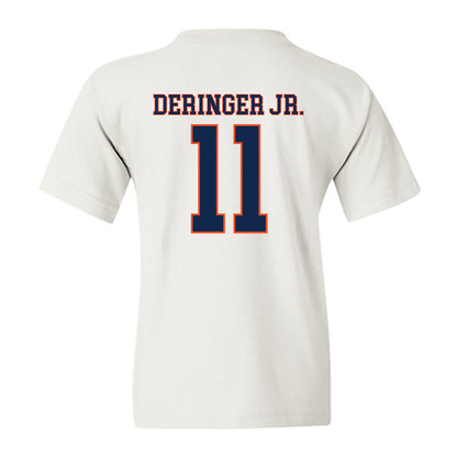 Virginia - NCAA Men's Lacrosse : James Deringer Jr. - Replica Shersey Youth T-Shirt-1