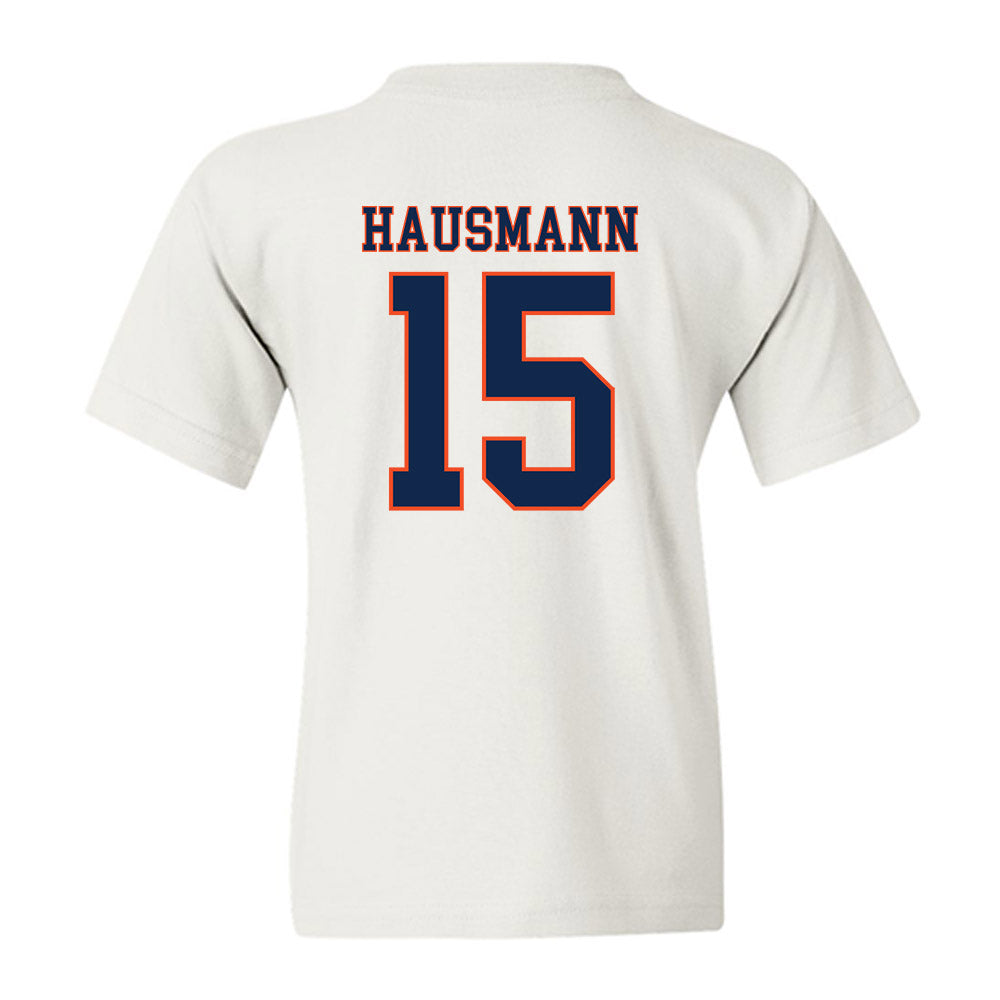 Virginia - NCAA Men's Lacrosse : Hudson Hausmann - Replica Shersey Youth T-Shirt-1