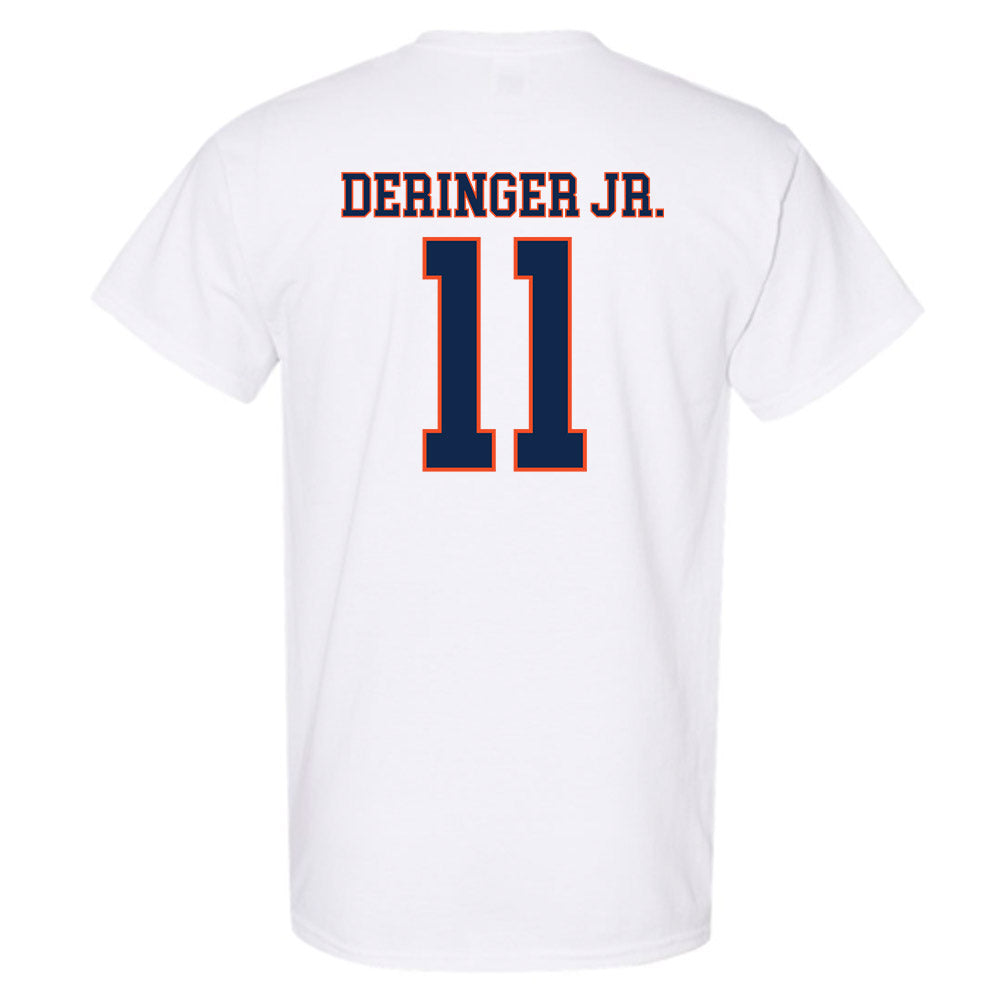 Virginia - NCAA Men's Lacrosse : James Deringer Jr. - Replica Shersey T-Shirt-1