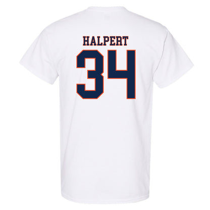 Virginia - NCAA Men's Lacrosse : Charlie Halpert - Replica Shersey T-Shirt-1