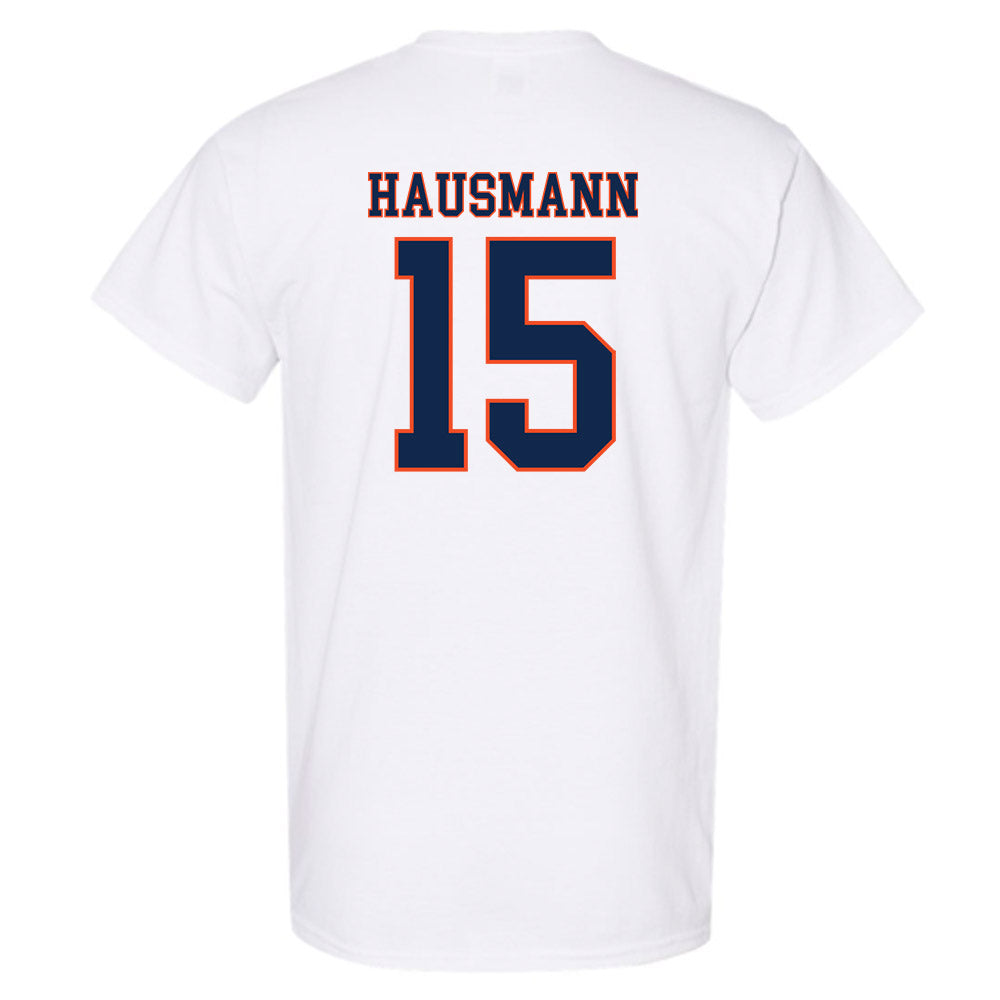 Virginia - NCAA Men's Lacrosse : Hudson Hausmann - Replica Shersey T-Shirt-1