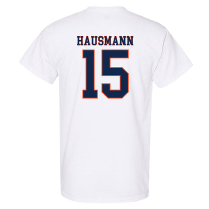 Virginia - NCAA Men's Lacrosse : Hudson Hausmann - Replica Shersey T-Shirt-1