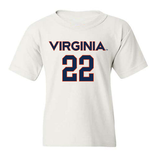 Virginia - NCAA Men's Lacrosse : Elijah Petty - Replica Shersey Youth T-Shirt-0