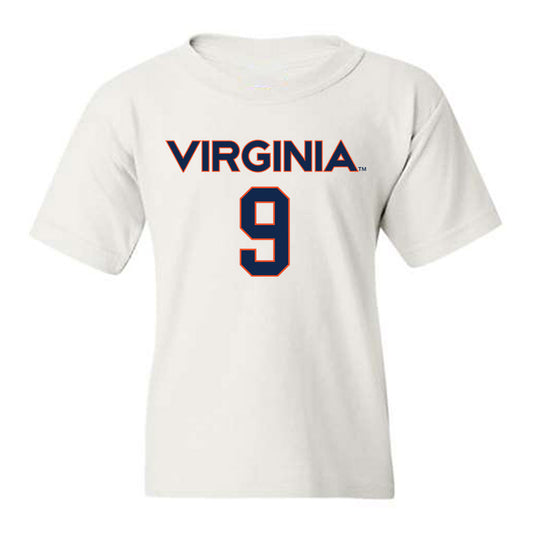 Virginia - NCAA Men's Lacrosse : McCabe Millon - Replica Shersey Youth T-Shirt-0