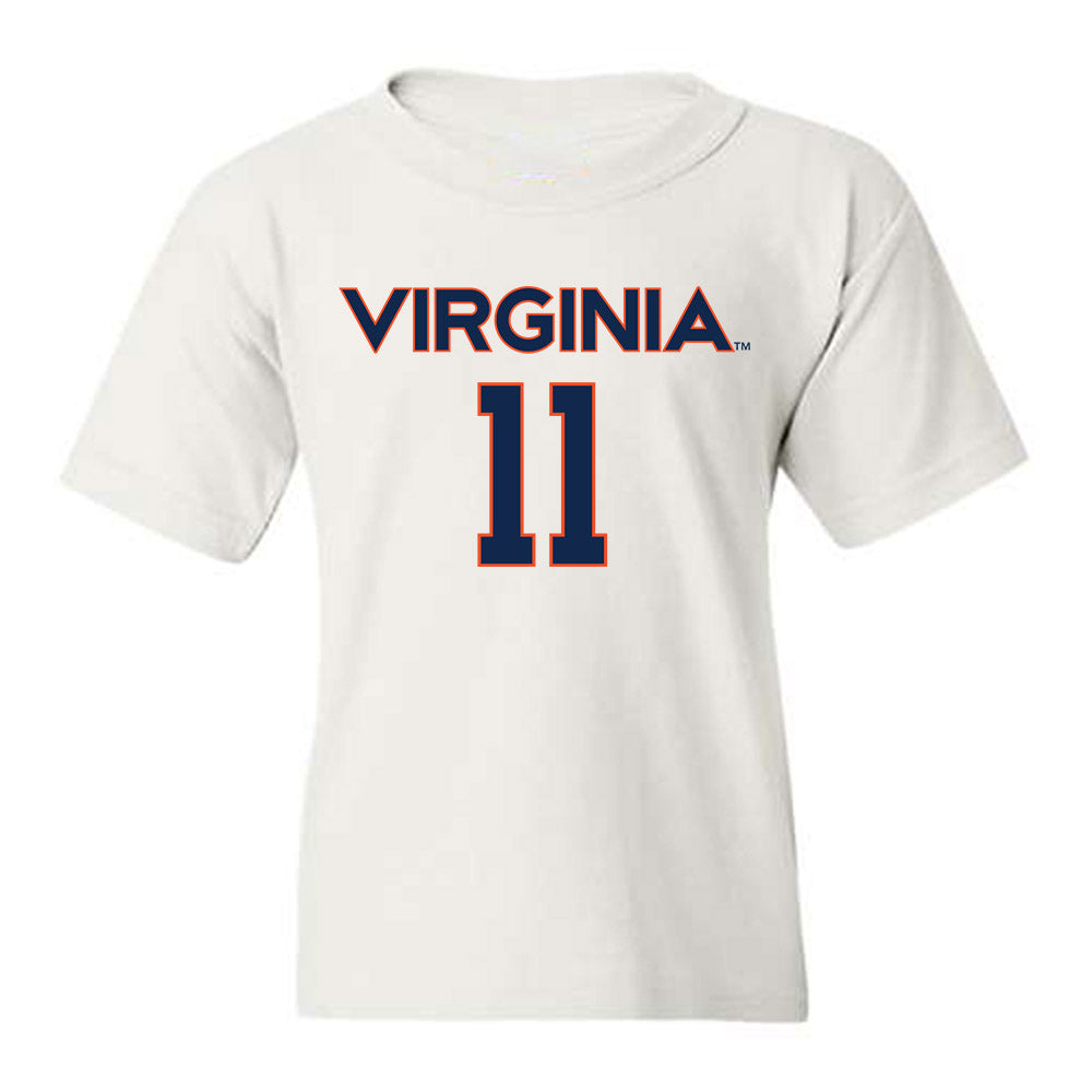 Virginia - NCAA Men's Lacrosse : James Deringer Jr. - Replica Shersey Youth T-Shirt-0