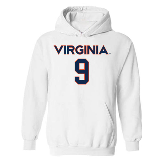 Virginia - NCAA Men's Lacrosse : McCabe Millon - Replica Shersey Hooded Sweatshirt-0