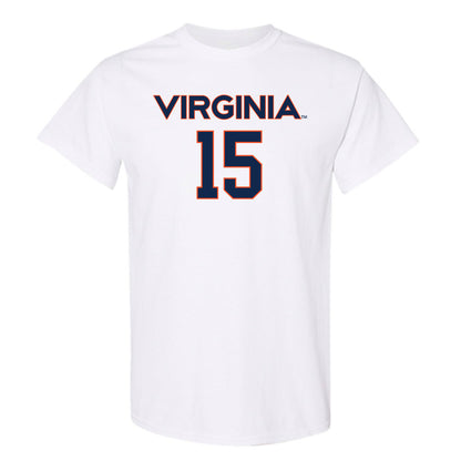 Virginia - NCAA Men's Lacrosse : Hudson Hausmann - Replica Shersey T-Shirt-0