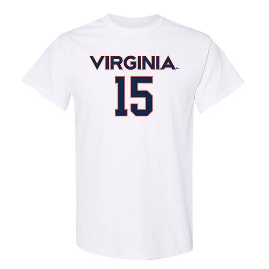 Virginia - NCAA Men's Lacrosse : Hudson Hausmann - Replica Shersey T-Shirt-0
