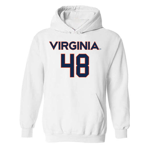 Virginia - NCAA Men's Lacrosse : John "Reese" Stepanian - Replica Shersey Hooded Sweatshirt-0