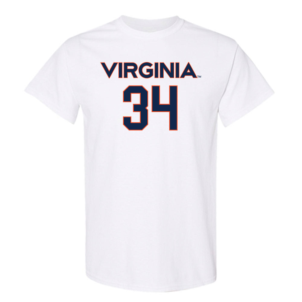 Virginia - NCAA Men's Lacrosse : Charlie Halpert - Replica Shersey T-Shirt-0