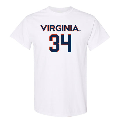 Virginia - NCAA Men's Lacrosse : Charlie Halpert - Replica Shersey T-Shirt-0