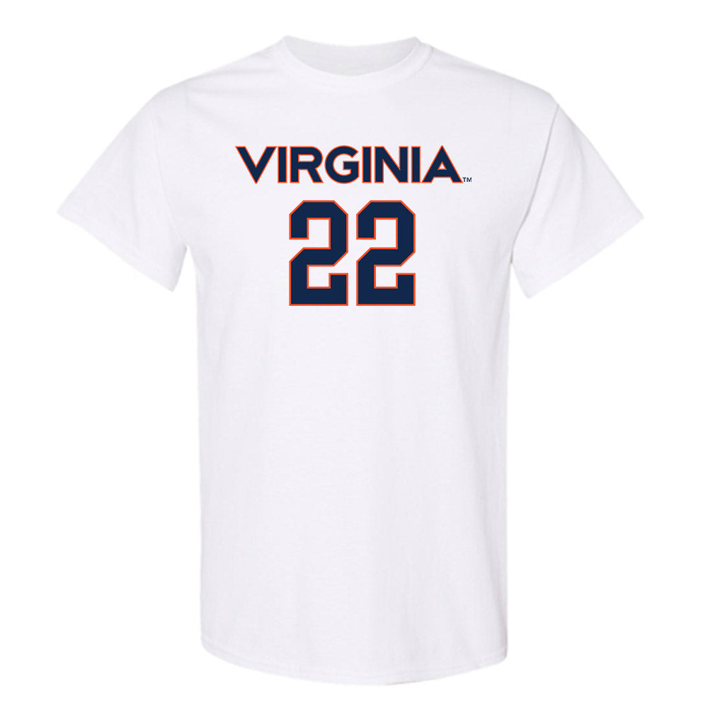 Virginia - NCAA Men's Lacrosse : Elijah Petty - Replica Shersey T-Shirt-0