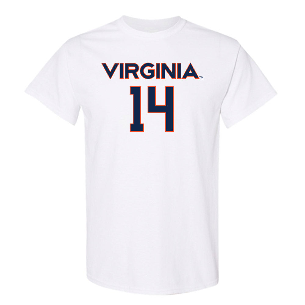 Virginia - NCAA Men's Lacrosse : Andrew Greenspan - Replica Shersey T-Shirt-0