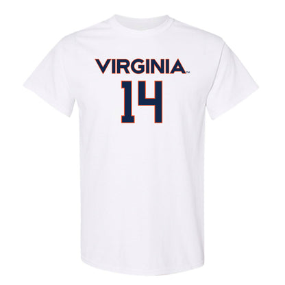 Virginia - NCAA Men's Lacrosse : Andrew Greenspan - Replica Shersey T-Shirt-0