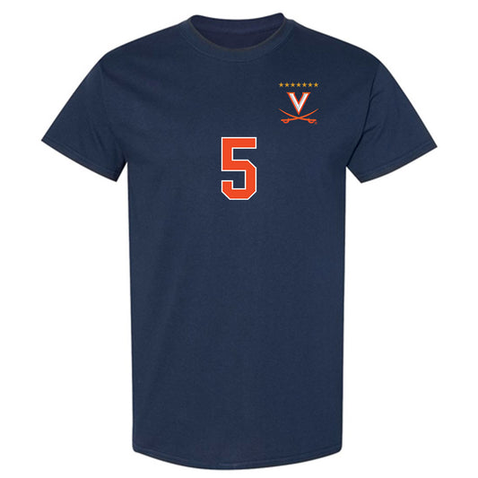 Virginia - NCAA Men's Soccer : Parker Sloan - Replica Shersey T-Shirt-0