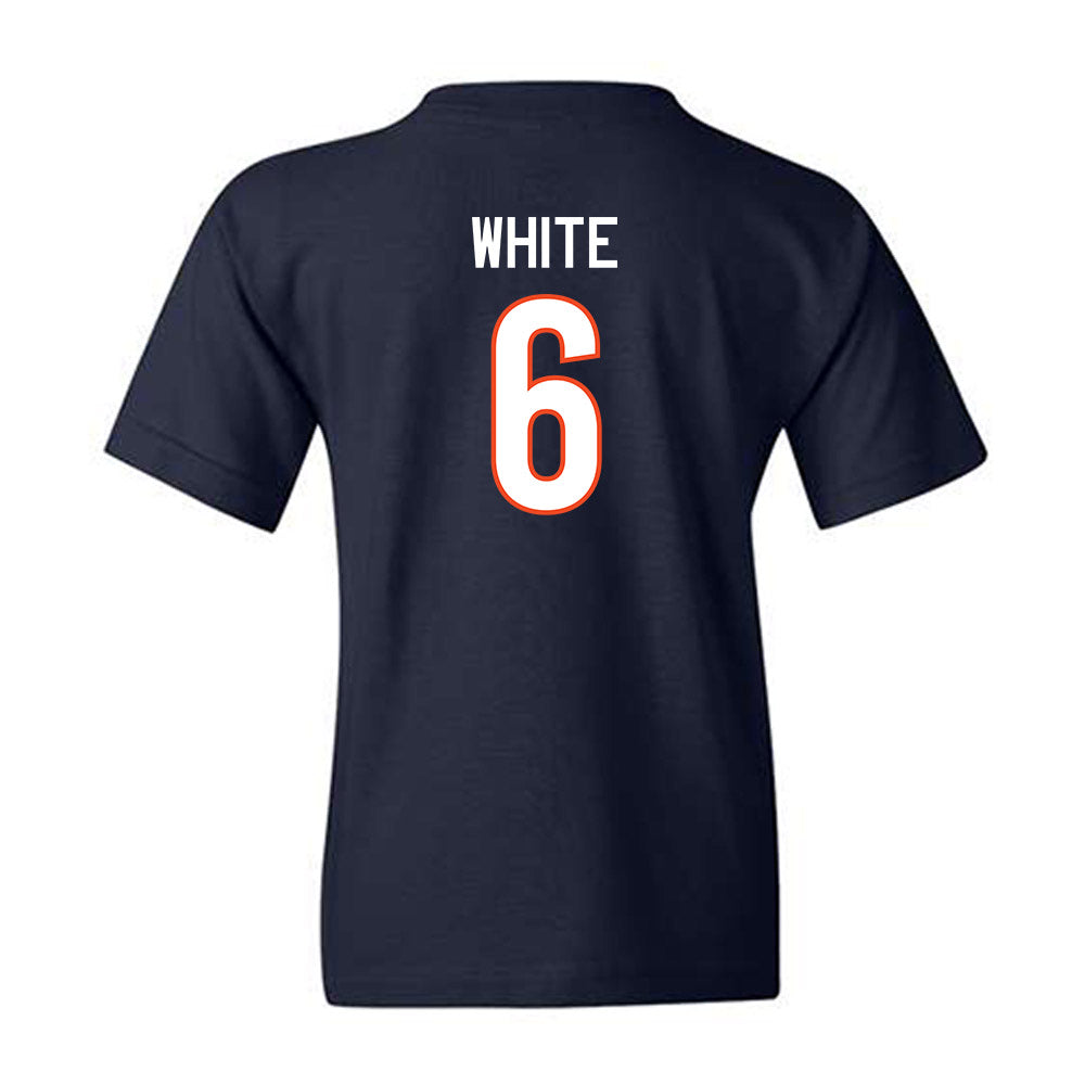 Virginia - NCAA Men's Basketball : Jacari White - Replica Shersey Youth T-Shirt-1