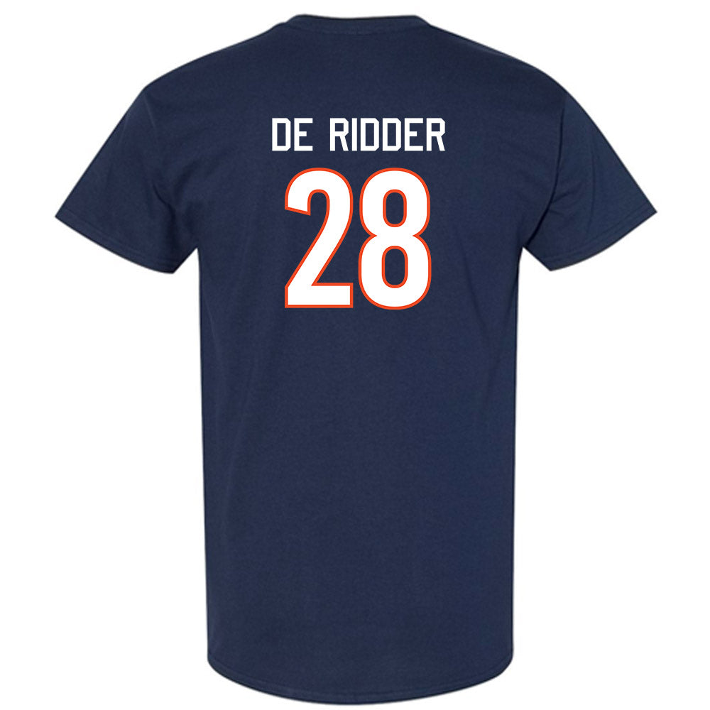Virginia - NCAA Men's Basketball : Thijs De Ridder - Replica Shersey T-Shirt-1