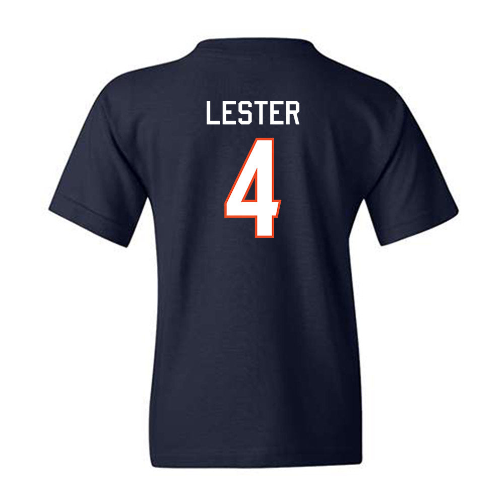 Virginia - NCAA Women's Basketball : Eris Lester - Replica Shersey Youth T-Shirt-1