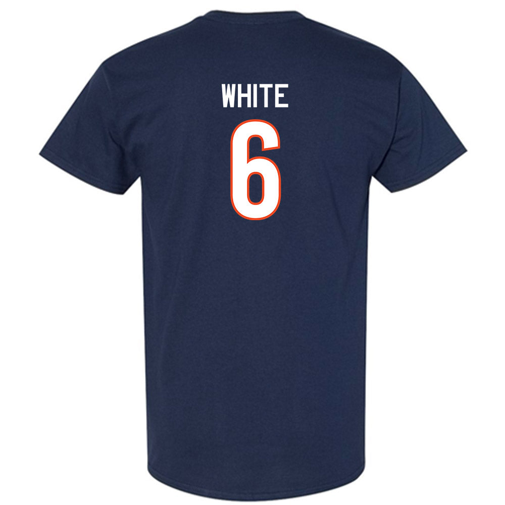 Virginia - NCAA Men's Basketball : Jacari White - Replica Shersey T-Shirt-1