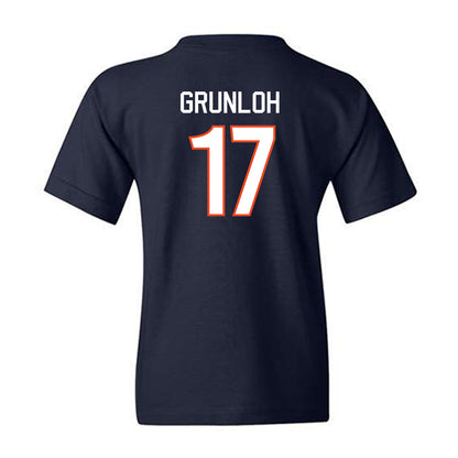 Virginia - NCAA Men's Basketball : Johann Grunloh - Replica Shersey Youth T-Shirt-1