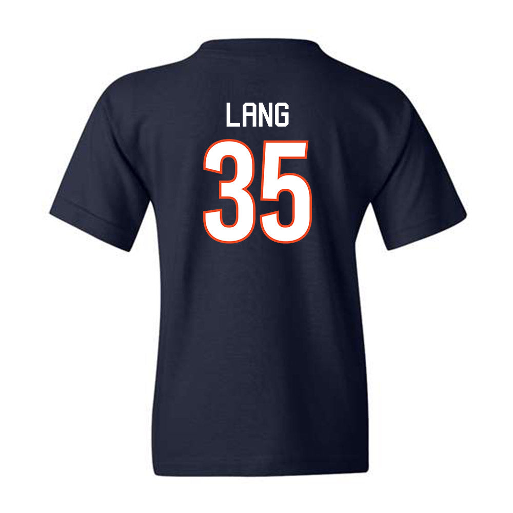 Virginia - NCAA Men's Basketball : Carter Lang - Replica Shersey Youth T-Shirt