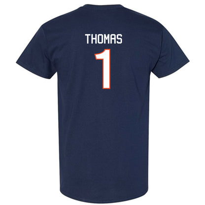 Virginia - NCAA Men's Basketball : Malik Thomas - Replica Shersey T-Shirt-1