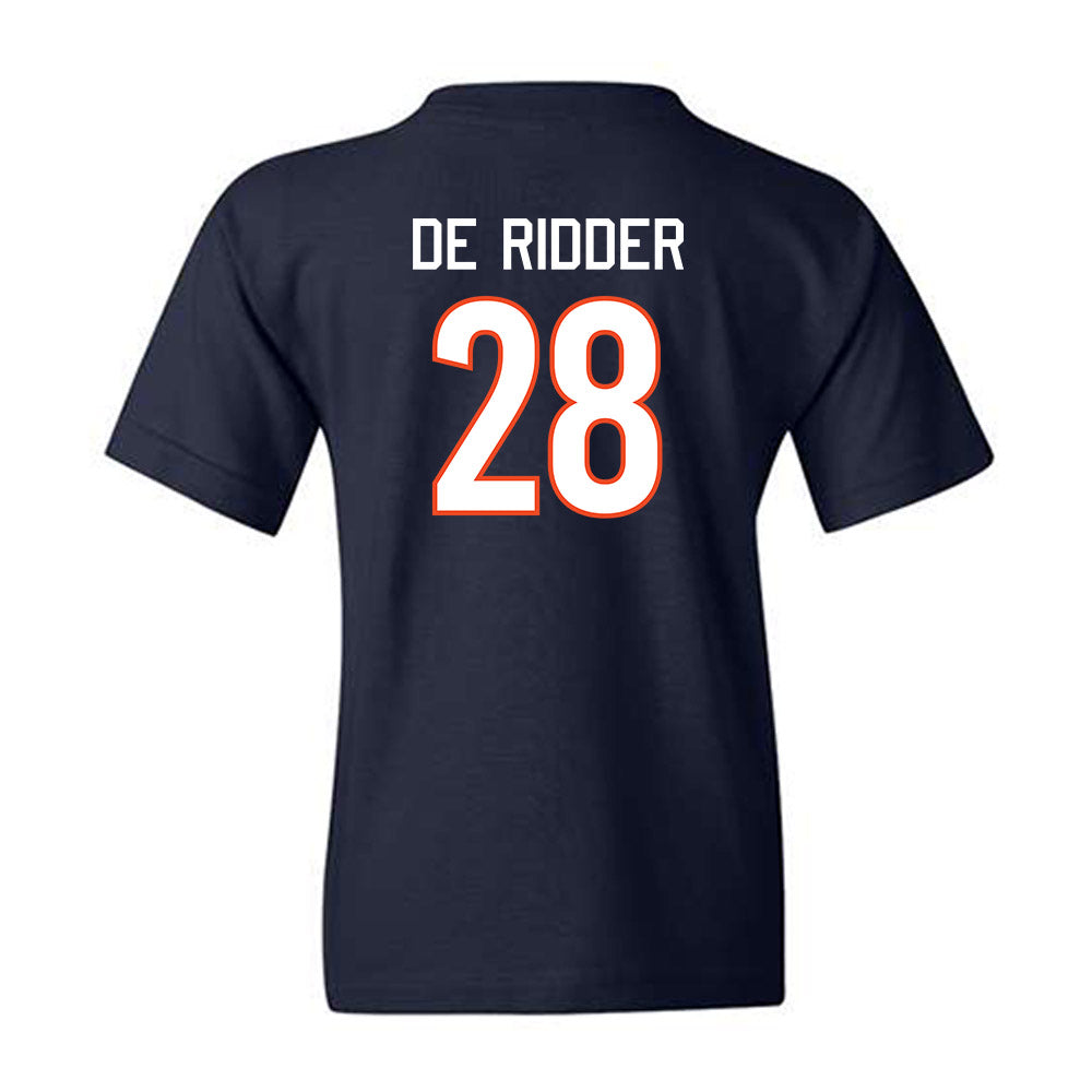 Virginia - NCAA Men's Basketball : Thijs De Ridder - Replica Shersey Youth T-Shirt-1