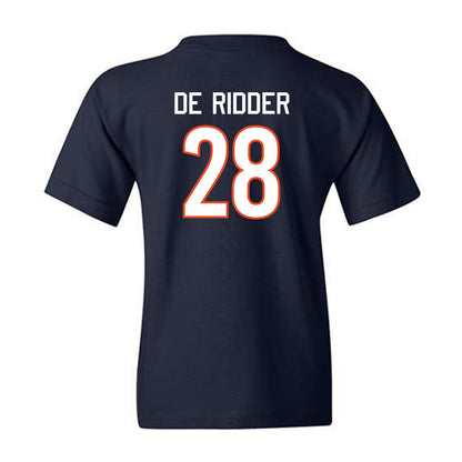 Virginia - NCAA Men's Basketball : Thijs De Ridder - Replica Shersey Youth T-Shirt-1