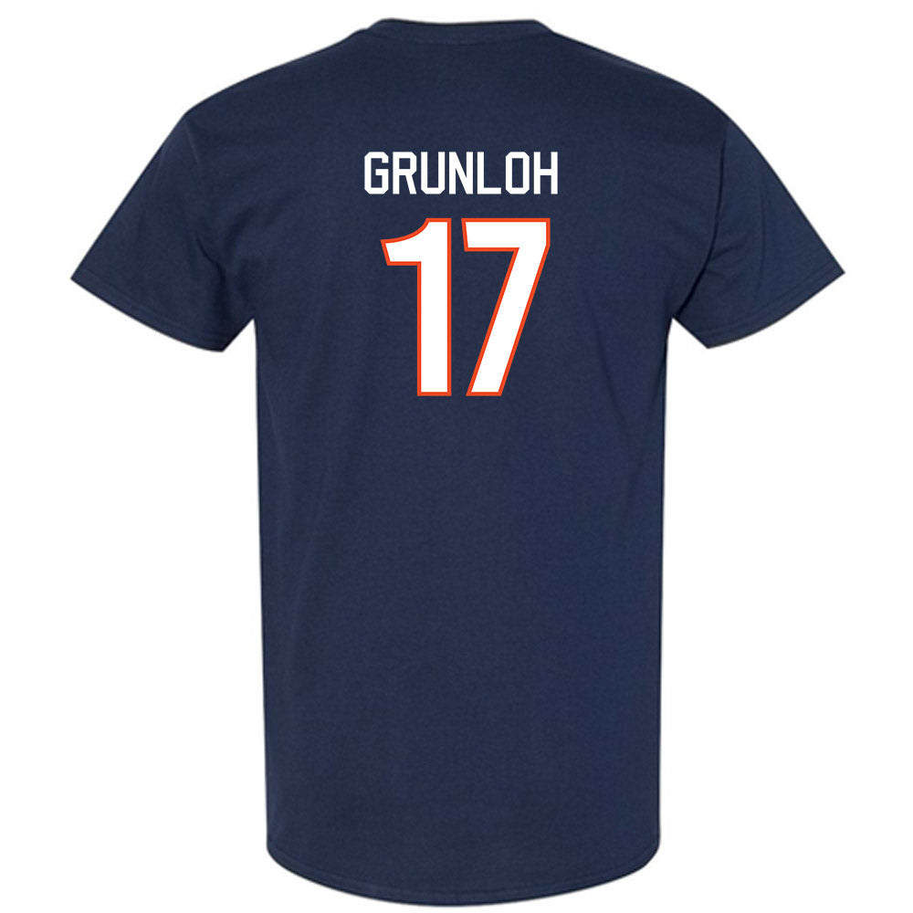 Virginia - NCAA Men's Basketball : Johann Grunloh - Replica Shersey T-Shirt-1