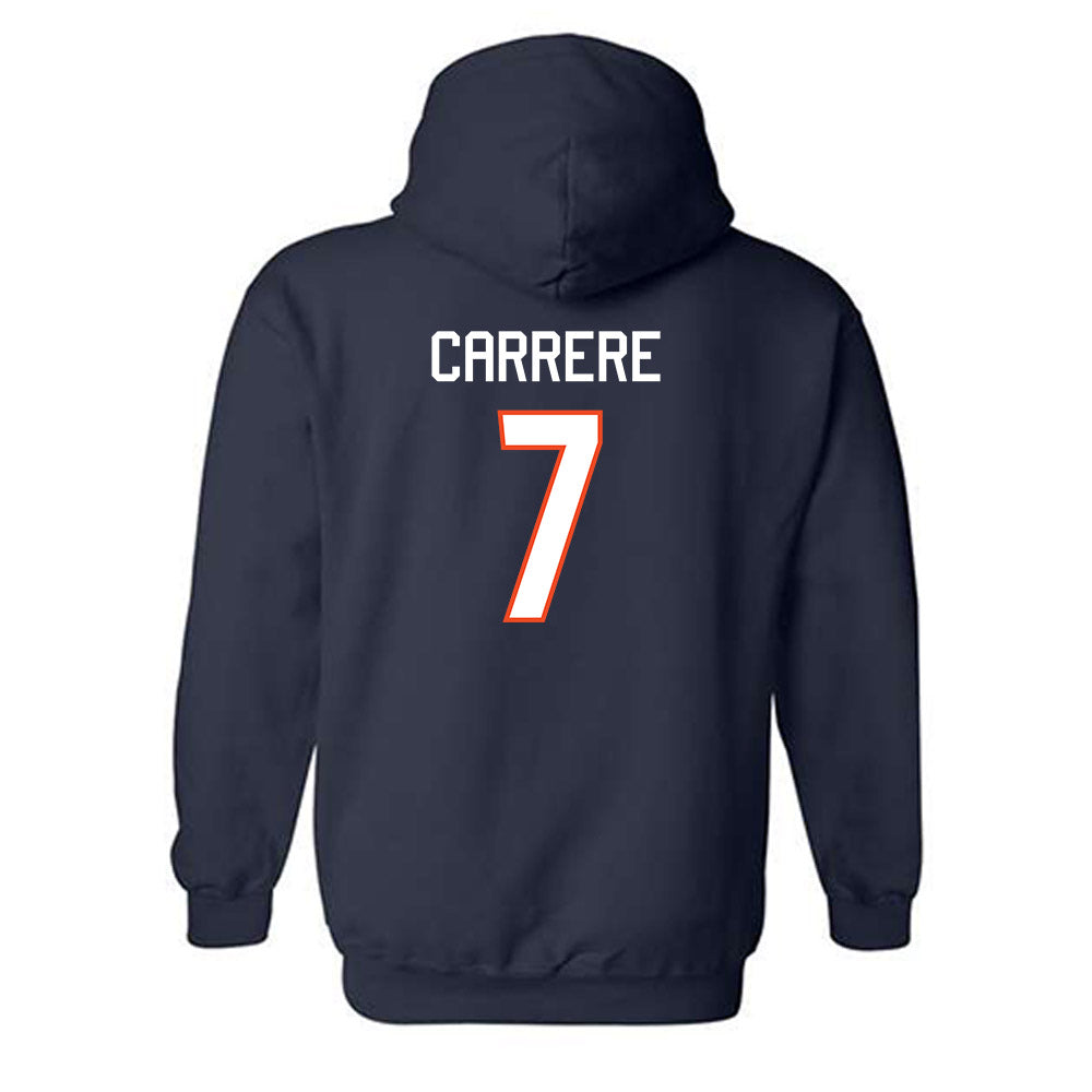 Virginia - NCAA Men's Basketball : Martin Carrere - Replica Shersey Hooded Sweatshirt-1