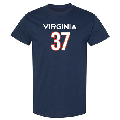 Virginia - NCAA Men's Basketball : Jan Vide - Replica Shersey T-Shirt-0
