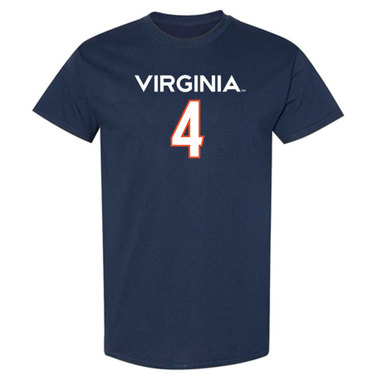 Virginia - NCAA Men's Basketball : Jurian Dixon - Replica Shersey T-Shirt-0