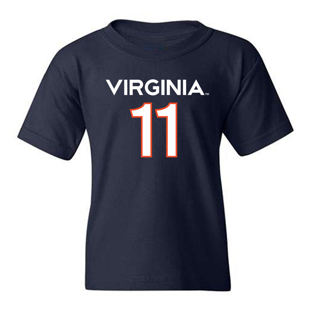 Virginia - NCAA Men's Basketball : Devin Tillis - Replica Shersey Youth T-Shirt-0