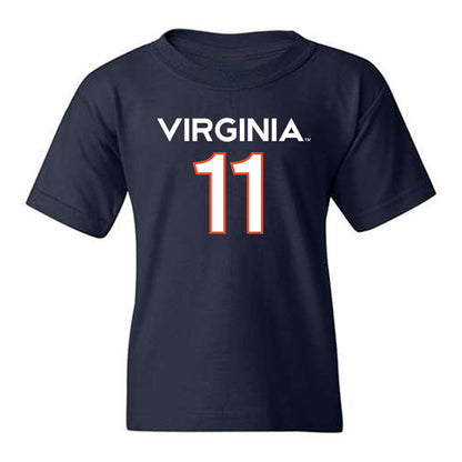 Virginia - NCAA Men's Basketball : Devin Tillis - Replica Shersey Youth T-Shirt-0