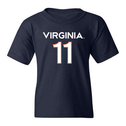 Virginia - NCAA Men's Basketball : Devin Tillis - Replica Shersey Youth T-Shirt-0