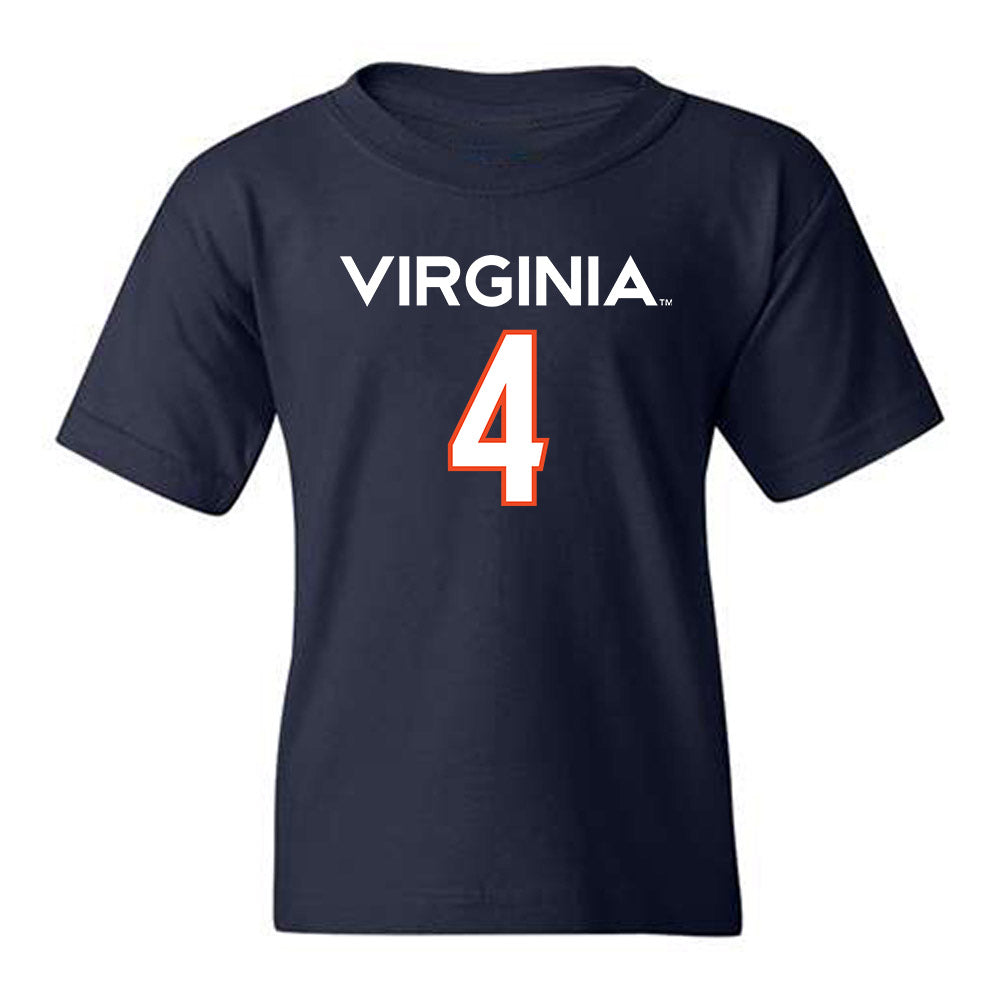 Virginia - NCAA Women's Basketball : Eris Lester - Replica Shersey Youth T-Shirt-0