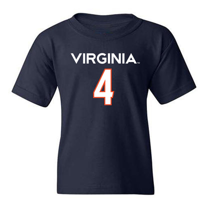 Virginia - NCAA Women's Basketball : Eris Lester - Replica Shersey Youth T-Shirt-0