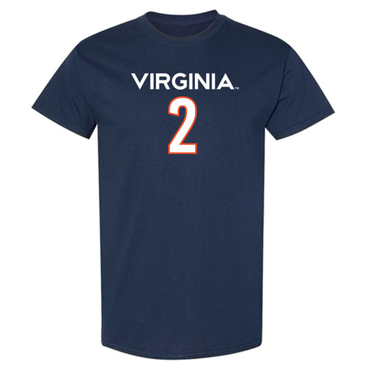 Virginia - NCAA Women's Basketball : Raiane Dos Santos - Replica Shersey T-Shirt-0