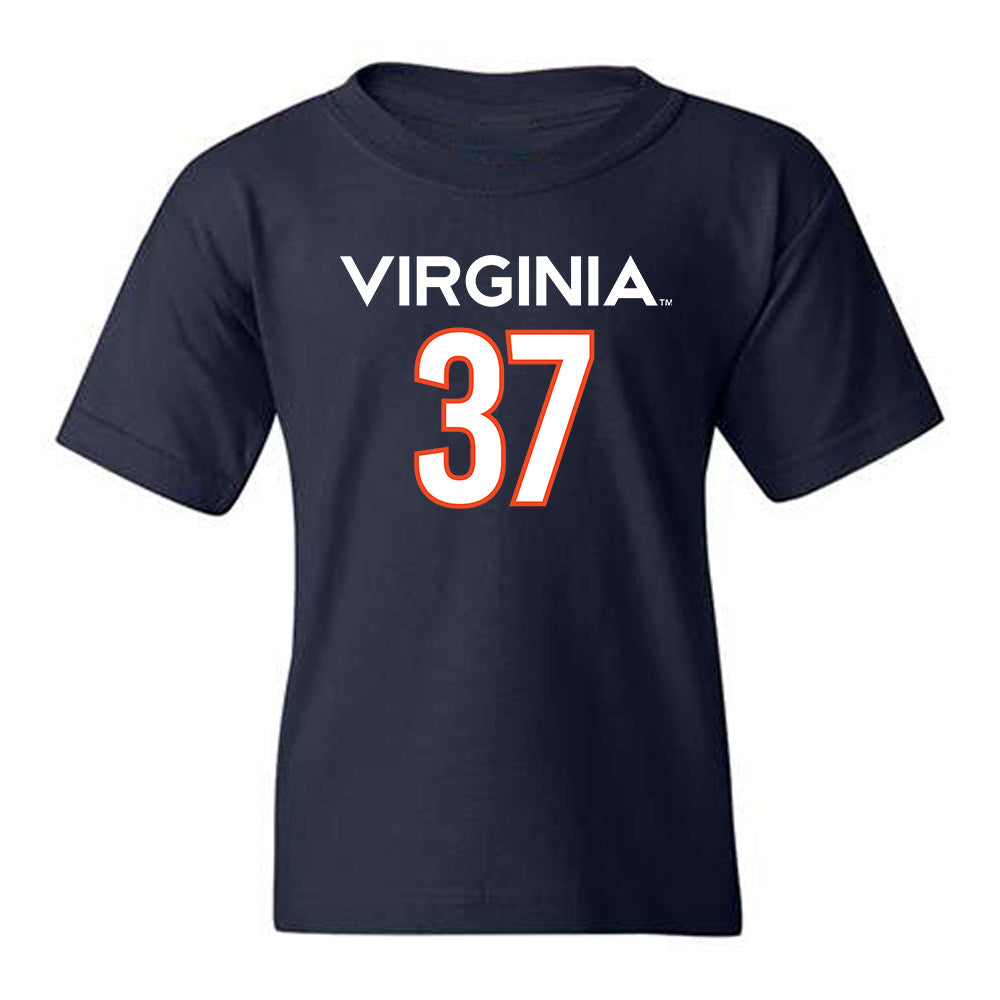 Virginia - NCAA Men's Basketball : Jan Vide - Replica Shersey Youth T-Shirt-0