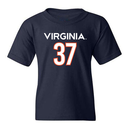 Virginia - NCAA Men's Basketball : Jan Vide - Replica Shersey Youth T-Shirt-0