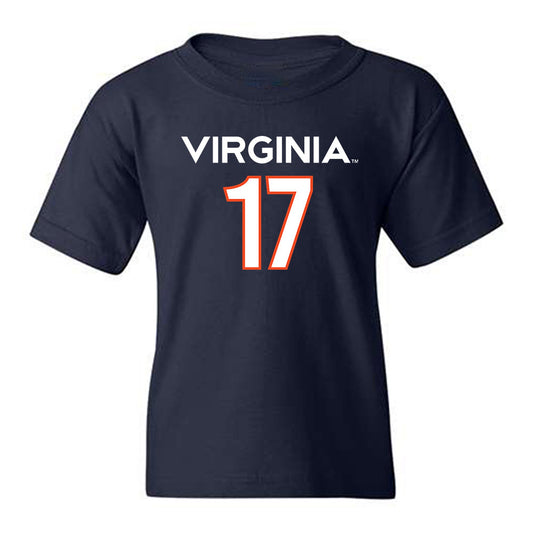 Virginia - NCAA Men's Basketball : Johann Grunloh - Replica Shersey Youth T-Shirt-0
