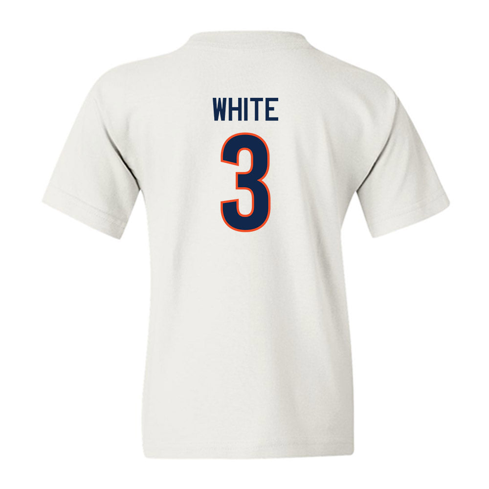 Virginia - NCAA Women's Basketball : Gabrielle White - Replica Shersey Youth T-Shirt-1