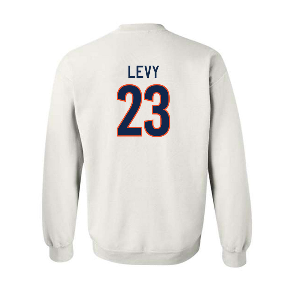 Virginia - NCAA Women's Basketball : Romi Levy - Replica Shersey Crewneck Sweatshirt-1